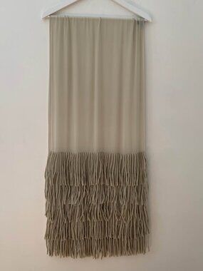 Anet & Ladoue Sage Green Silk Wrap/Scarf